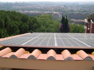 Pannelli fotovoltaici su tetto