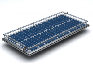 Pannello solare fotovoltaico termico